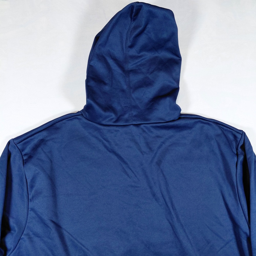 NFL Team Apparel Denver Broncos Football Hoodie Navy Blue XL TX3 Cool 2FJA - Picture 9 of 14